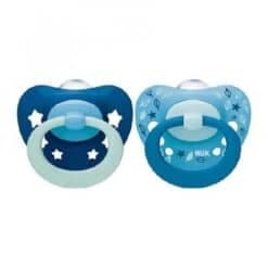 Nuk Sucette Signature Bleu 18-36m