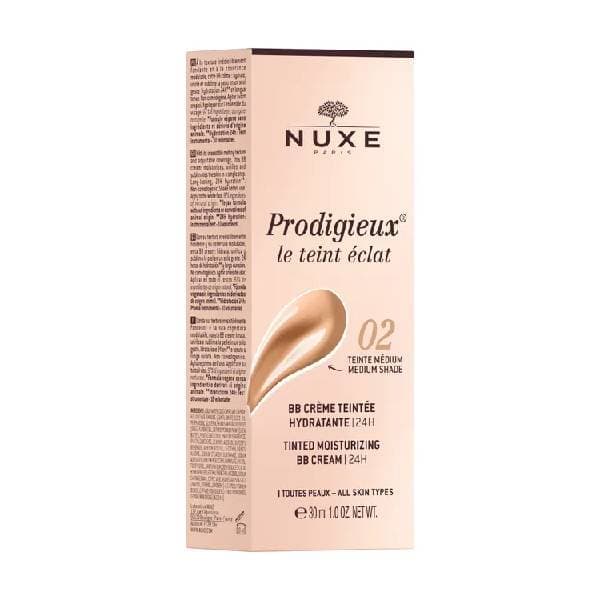 Nuxe Prodigieux Le Teint Eclat BB Creme Teintee Medium 02