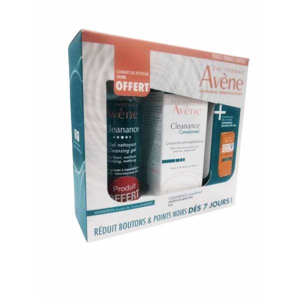 Avene Pack Cleanance Comedomed 30ml + Cleanance GEL Nettoyant 100ml Cleanance Solaire 5ml