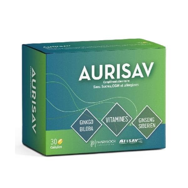 Pharmador Aurisav 30 Gelules