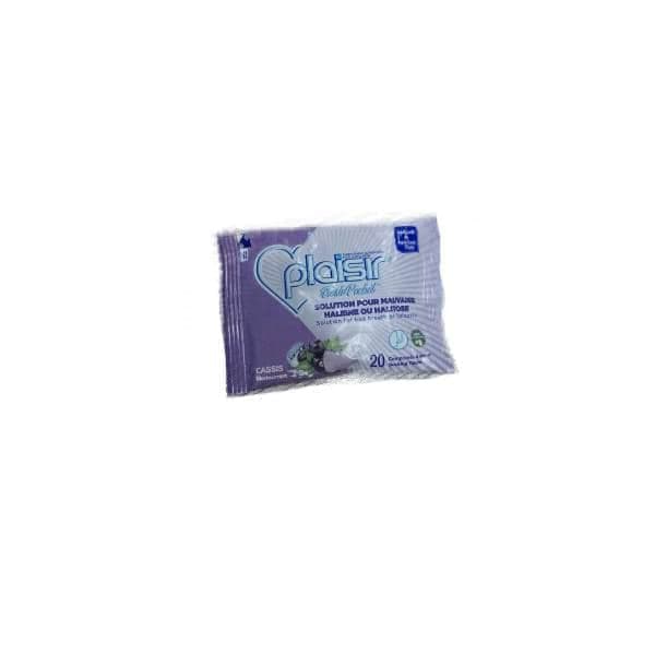Plaisir Fresh Pocket Cassis/menthe B/20