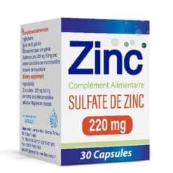 Sulfate De Zinc 220mg