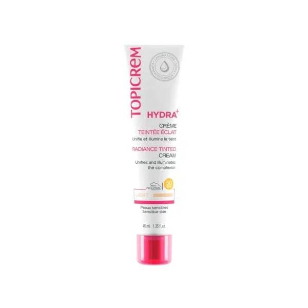 Topicrem Hydra+ Creme Teintee Eclat Light Spf50 40ML