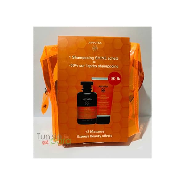 Apivita Trousse Orange Cheveux Revitalises