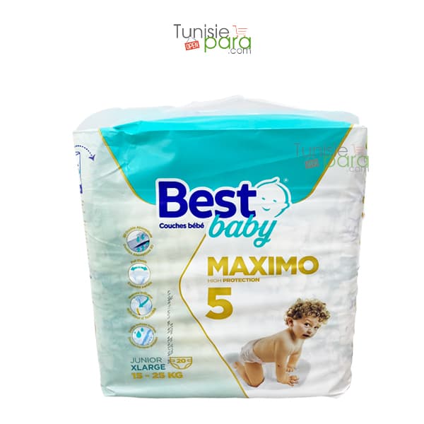 Best Baby Couche Bebe Maximo Xlarge 15-25kg B/20