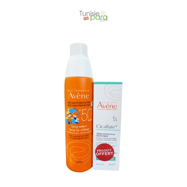 Avene Duo Spray Enfant Spf50+ 200ml + Cicalfate+ Creme Reparatrice 40ml Offerte