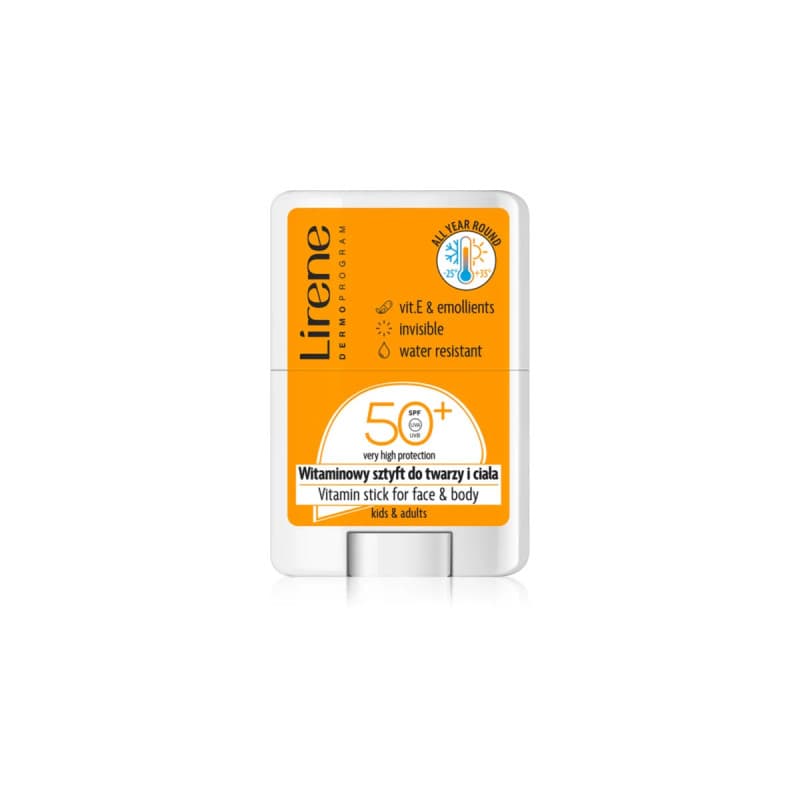 Lirene Stick Visage Et Corps Spf50+ 15g