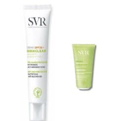 SVR Pack Sebiaclear Spf50 + Sebiaclear Creme Lavante 55ML Offert