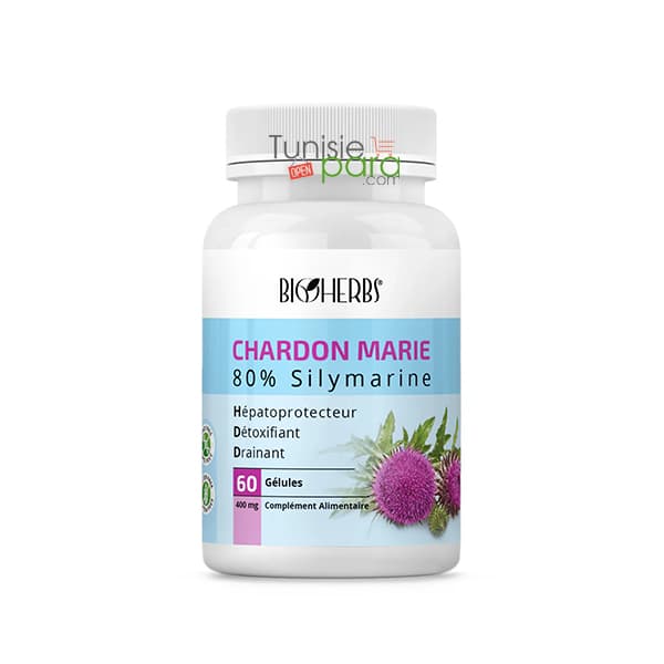 Bioherbs Chardon Marie 80% Gelules Boite 60