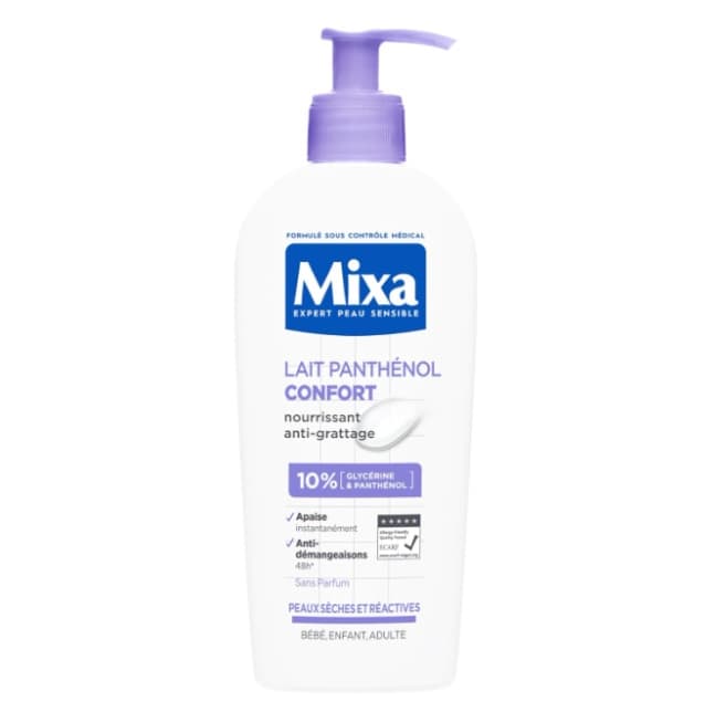 Mixa Lait Panthenol Confort Anti Grattage
