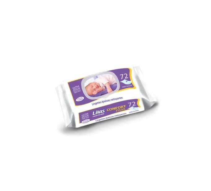 Lilas Lingettes Bebe /72