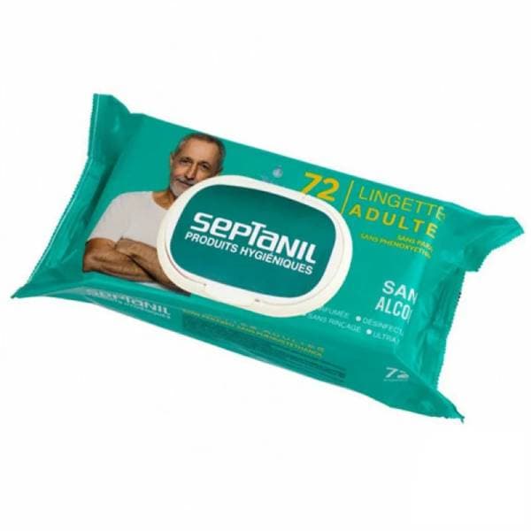 Septanil Lingettes Desinfectantes Adulte B/72