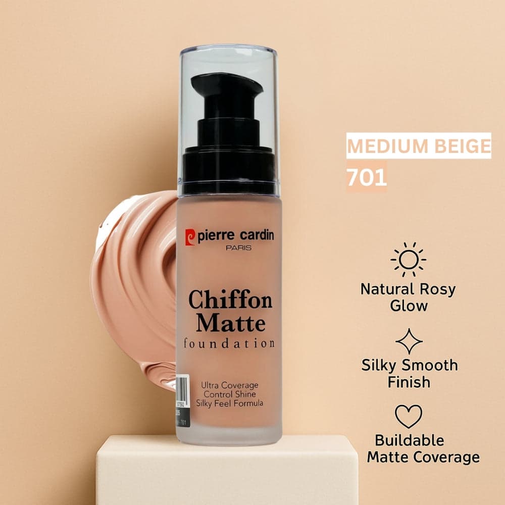Pierre Cardin Chiffon Touch Foundation 701