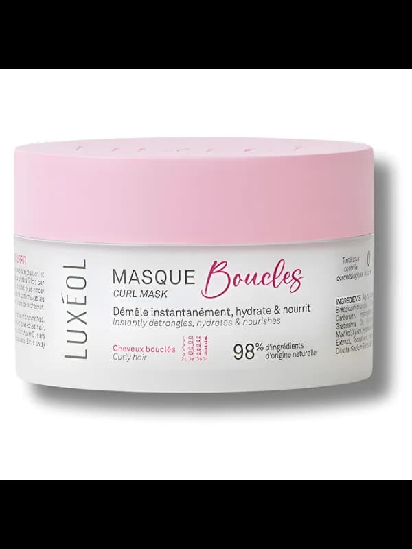 Luxeol Masque Cheveux Boucles 200ML