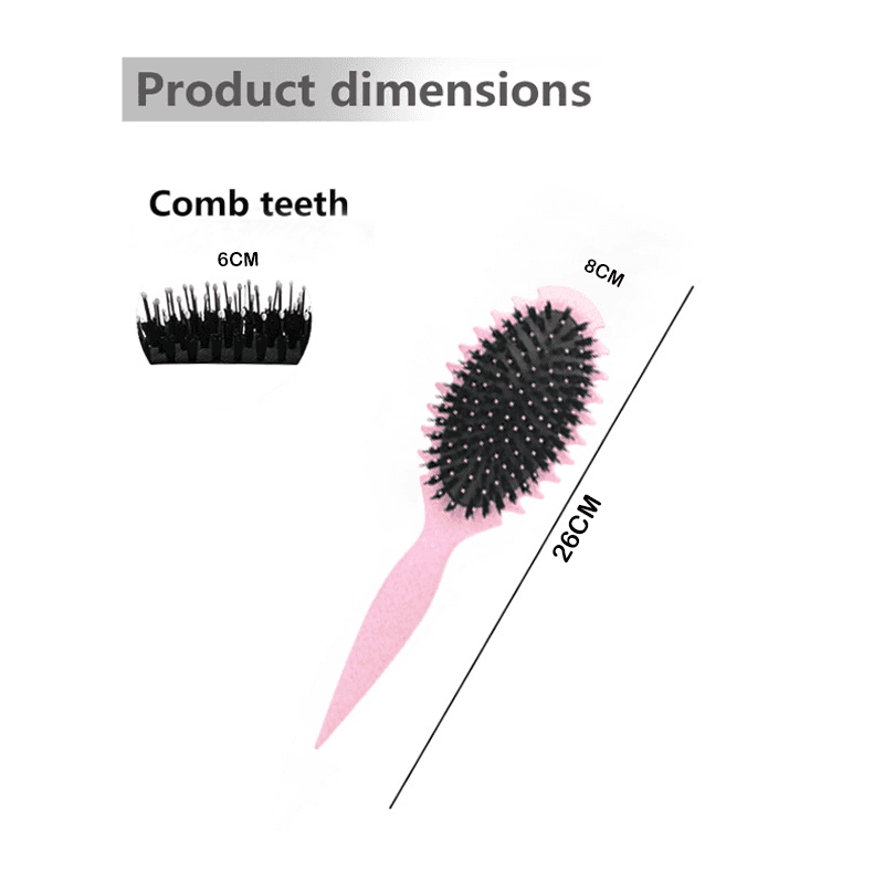 Azal Brosse De Bouclage Ovale Cb8-2