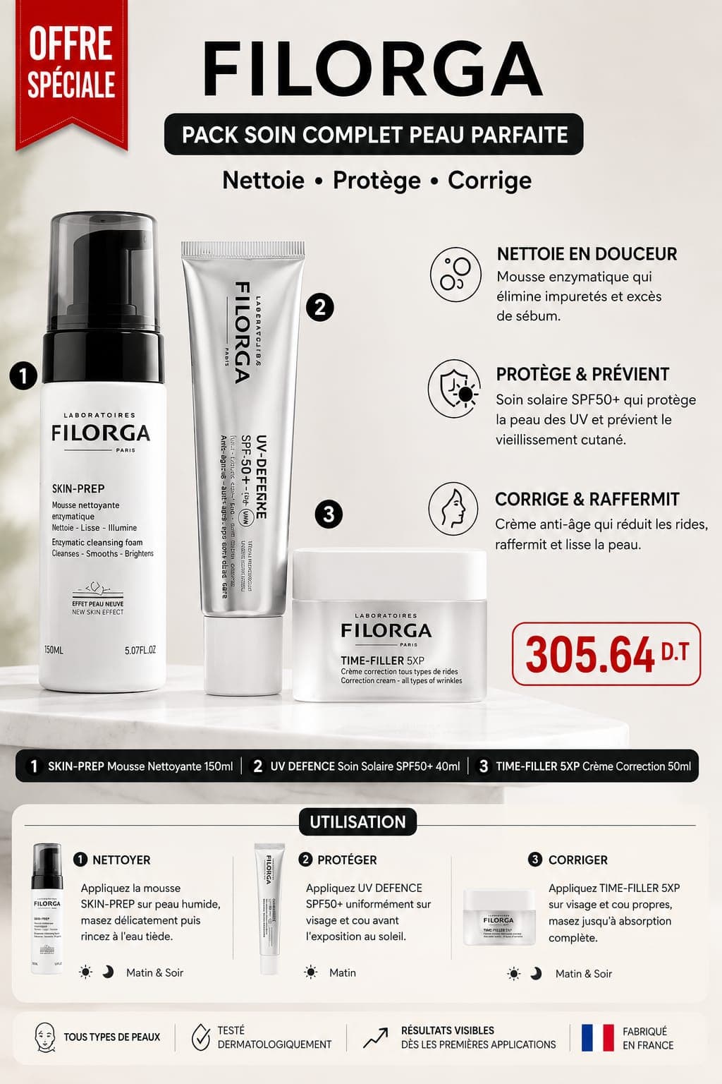 Filorga Pack Soin Complet Peau Parfaite