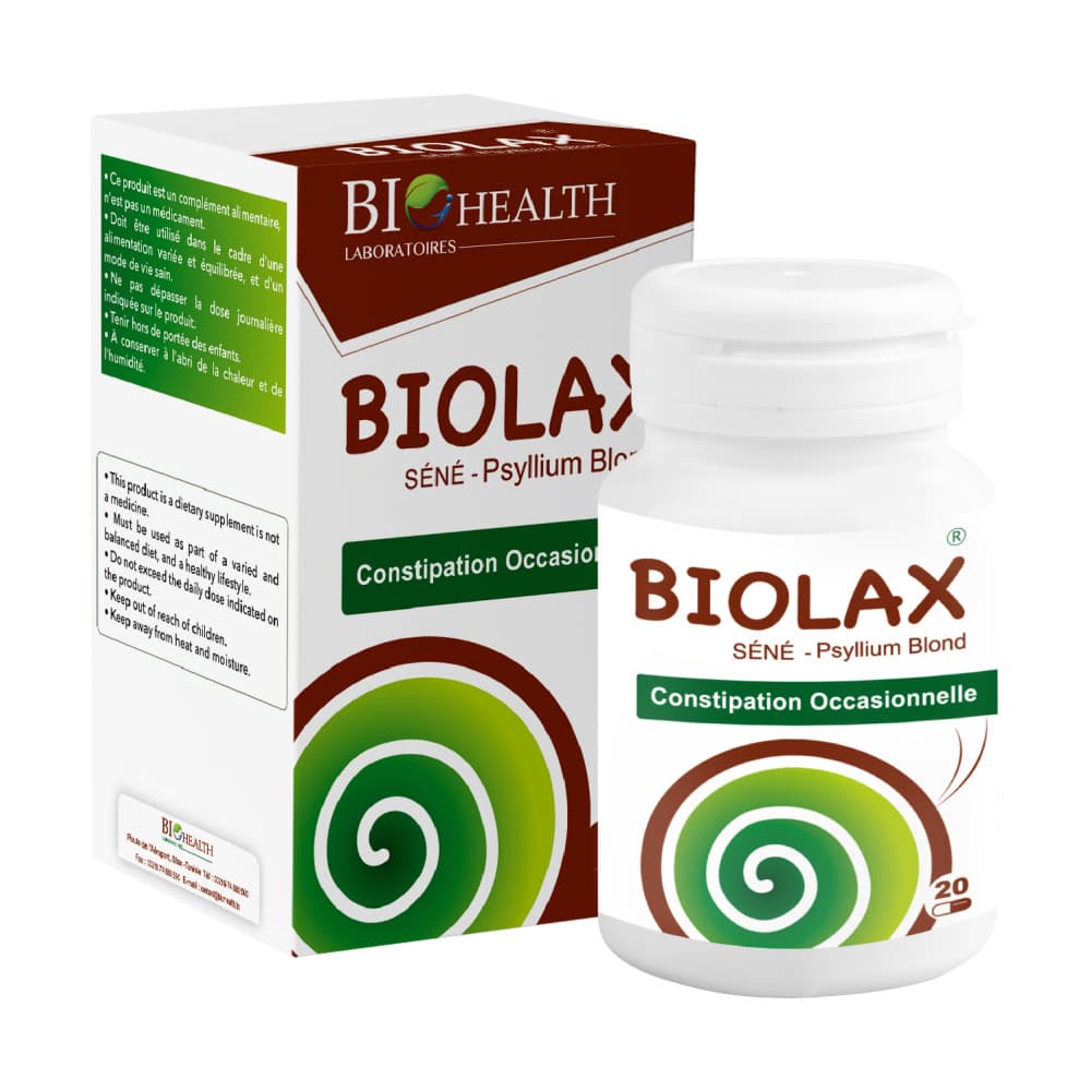 Biohealth Biolax Boite De 20 Gelules
