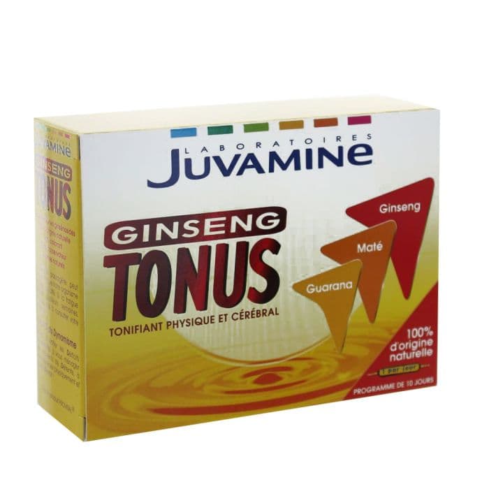 Juvamine Tonus Ginseng 10 Ampoules