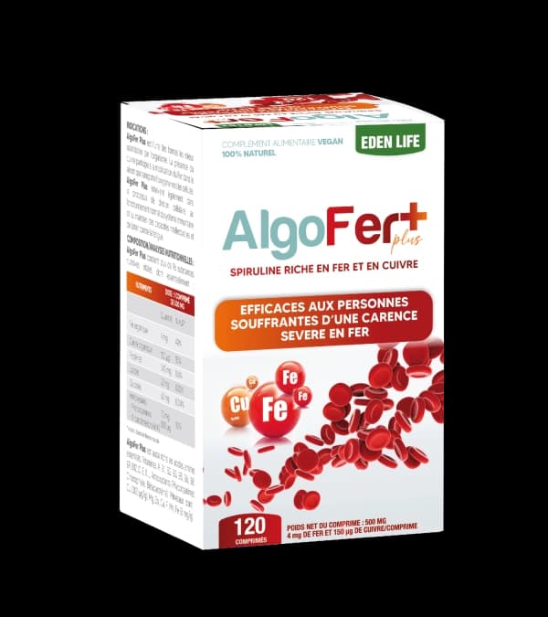 Eden Life Algofer Plus 120 Comprimes