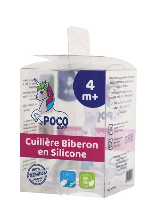 Poco Baby Cuillere-biberon 100% Silicone