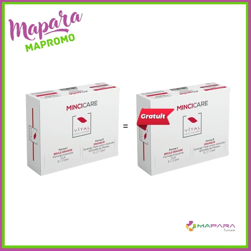 Vital Mincicare 60 Gelules + Mincicare 60 Gelules (offert)
