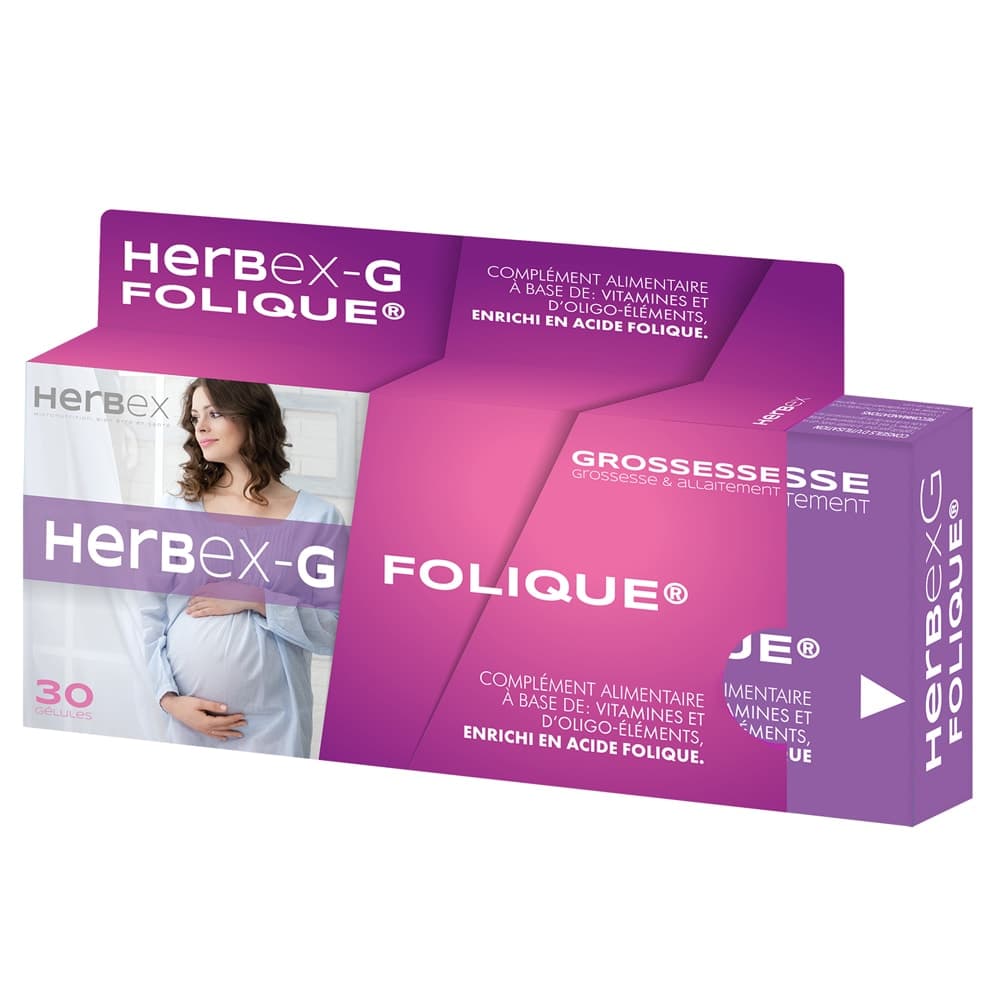 Herbex G Meta Folique 30 Gelules