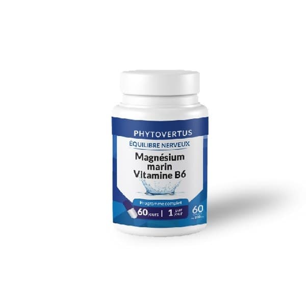 Phytovertus Magnesium Marin Vitamine B6, 60Gelules