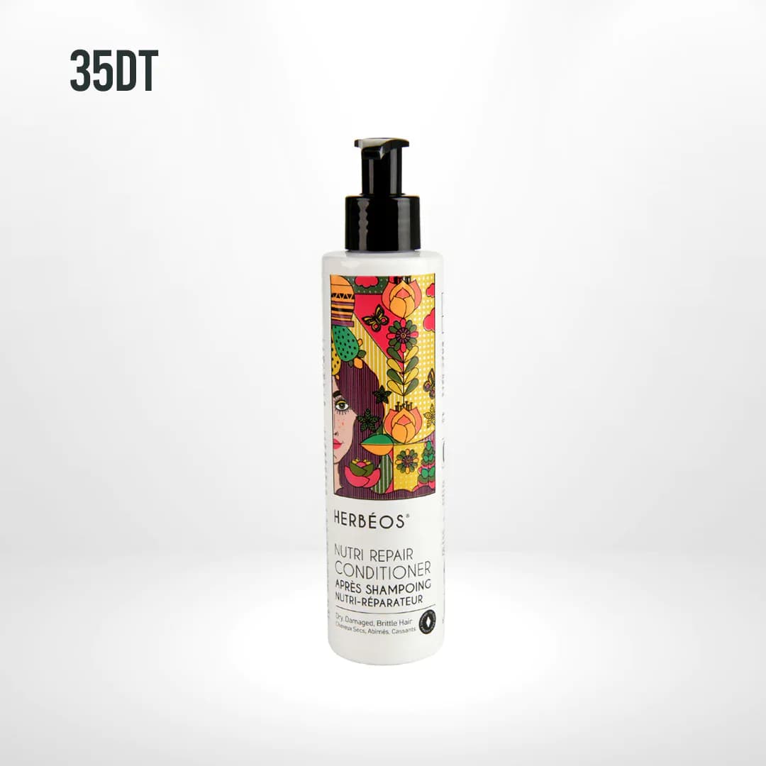 Herbeos Apres Shampoing Nutri Reparateur Cheveux Secs 200ml