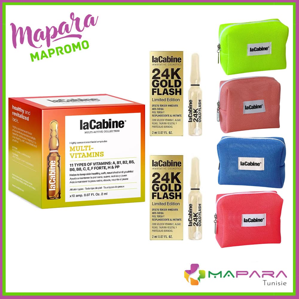 La Cabine Ampoules Multivitamines 10x2ml