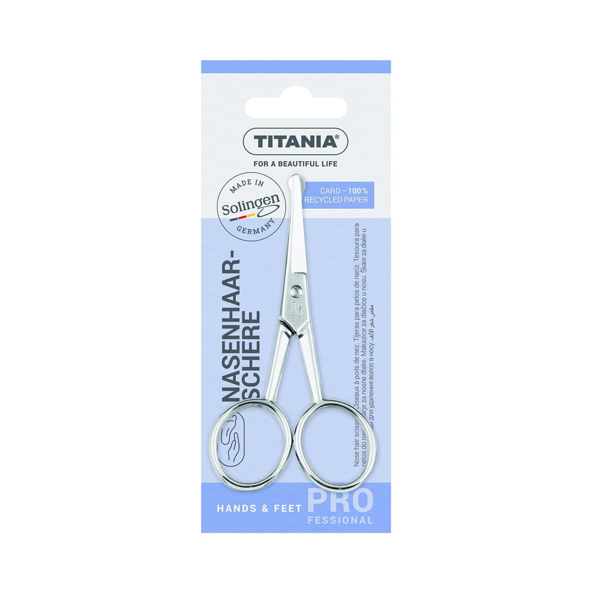 Titania Men Ciseaux Pour Poils De Nez 1050/15