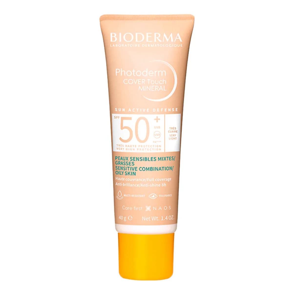 Bioderma Photoderm Cover Touch Mineral Teinte Tres Claire Spf50+ 40ml