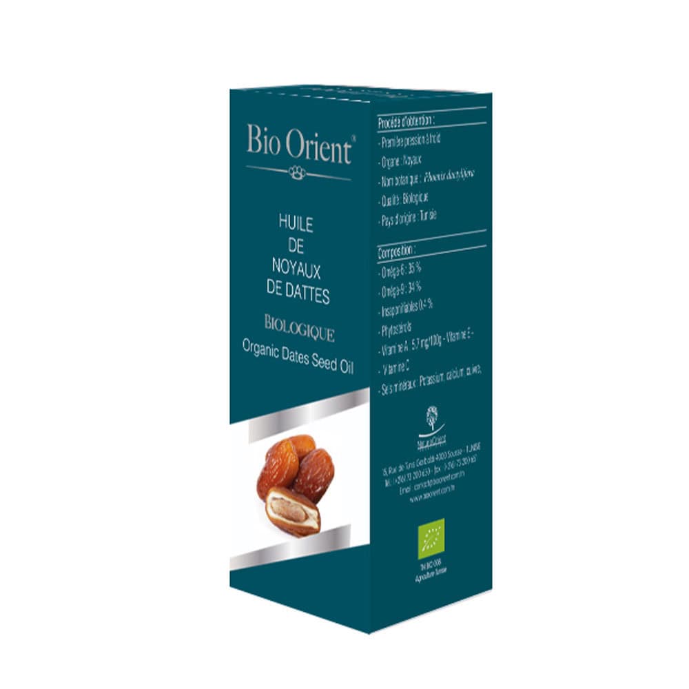 Bio Orient Huile Biologique De Noyaux De Dattes 10ml