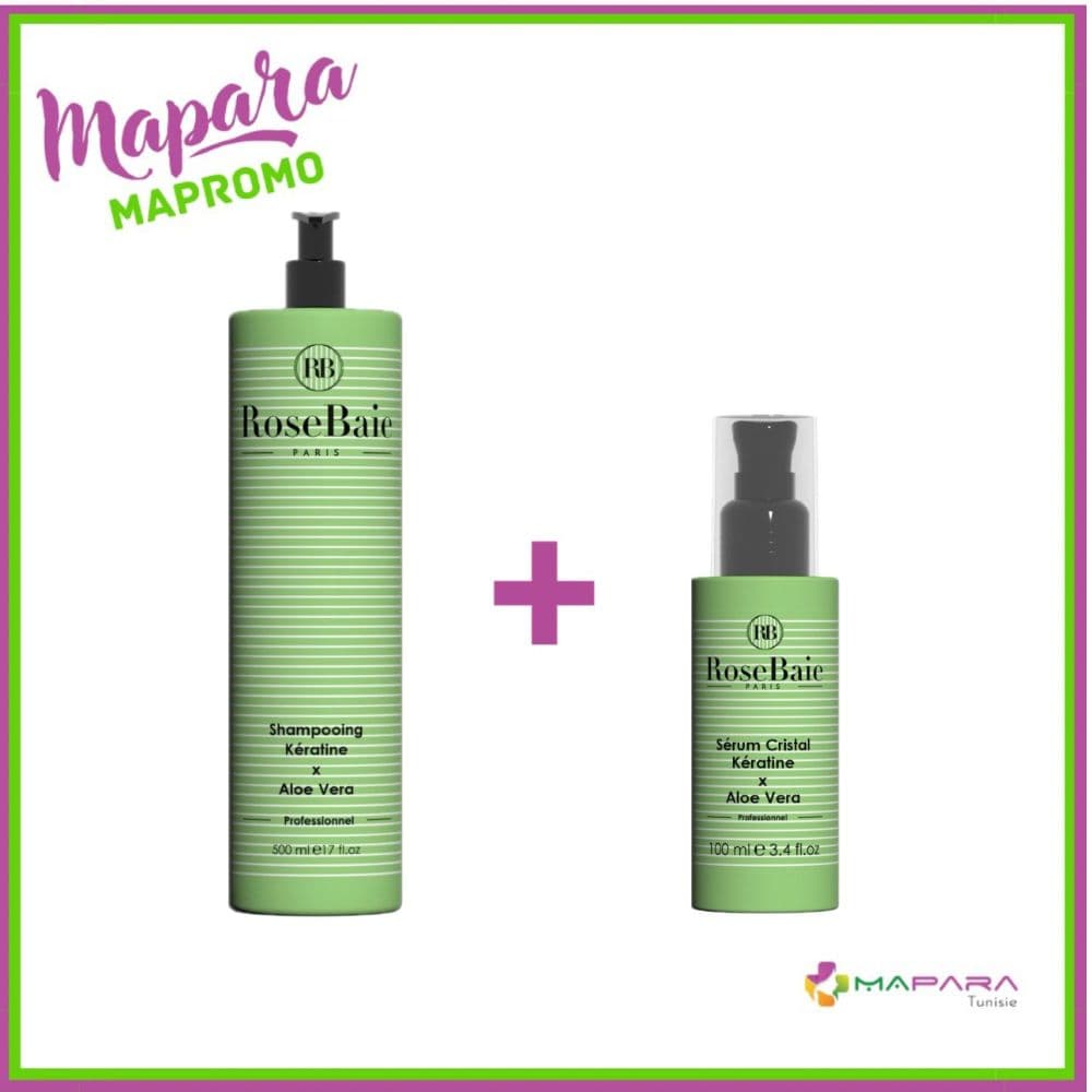 Rosebaie Duo Cheveux Aloe Et Keratine