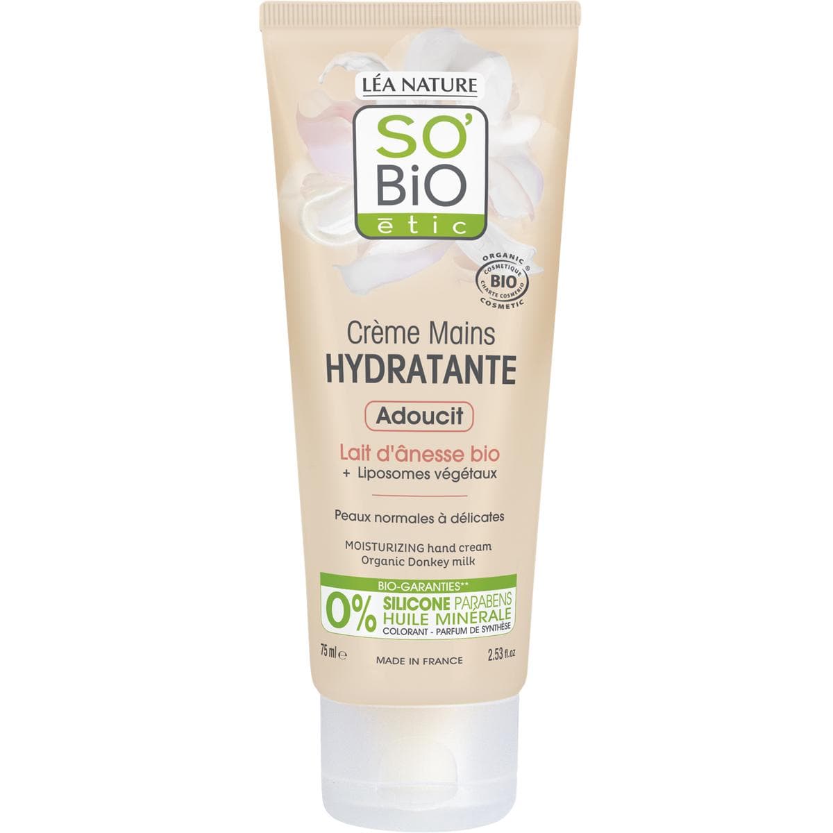 So Bio Creme Mains Hydratante Bio 75ml