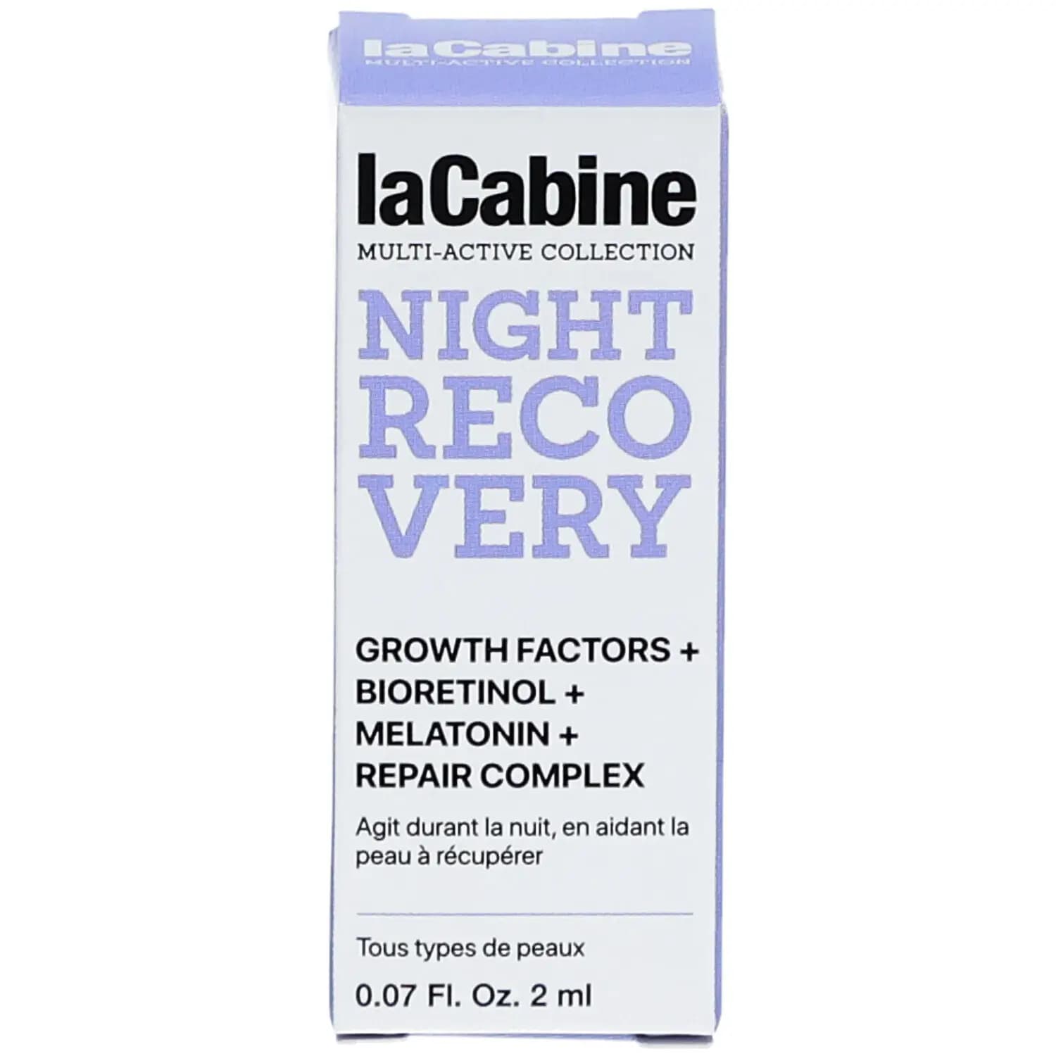 La Cabine Night Recovery 1 Ampoule