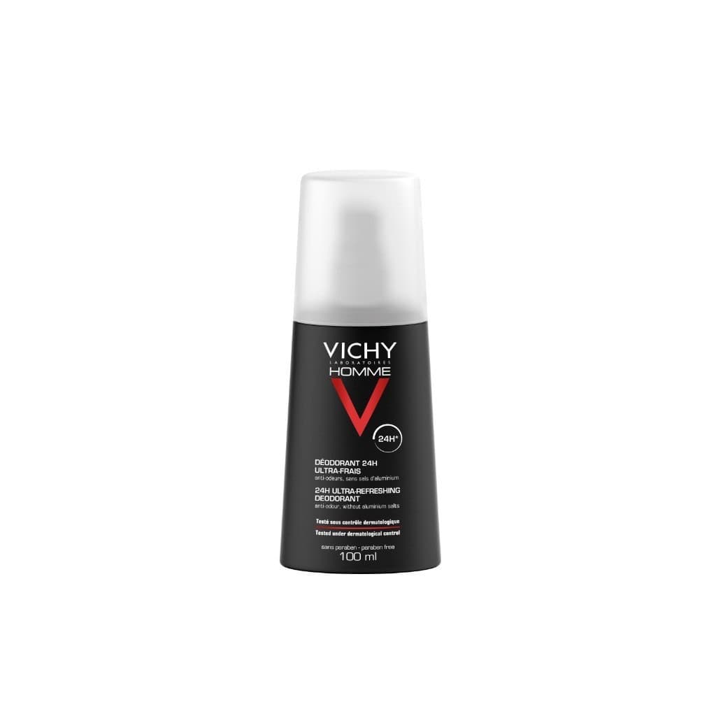 Vichy Homme Deodorant Vaporisateur Ultra-frais 100ml