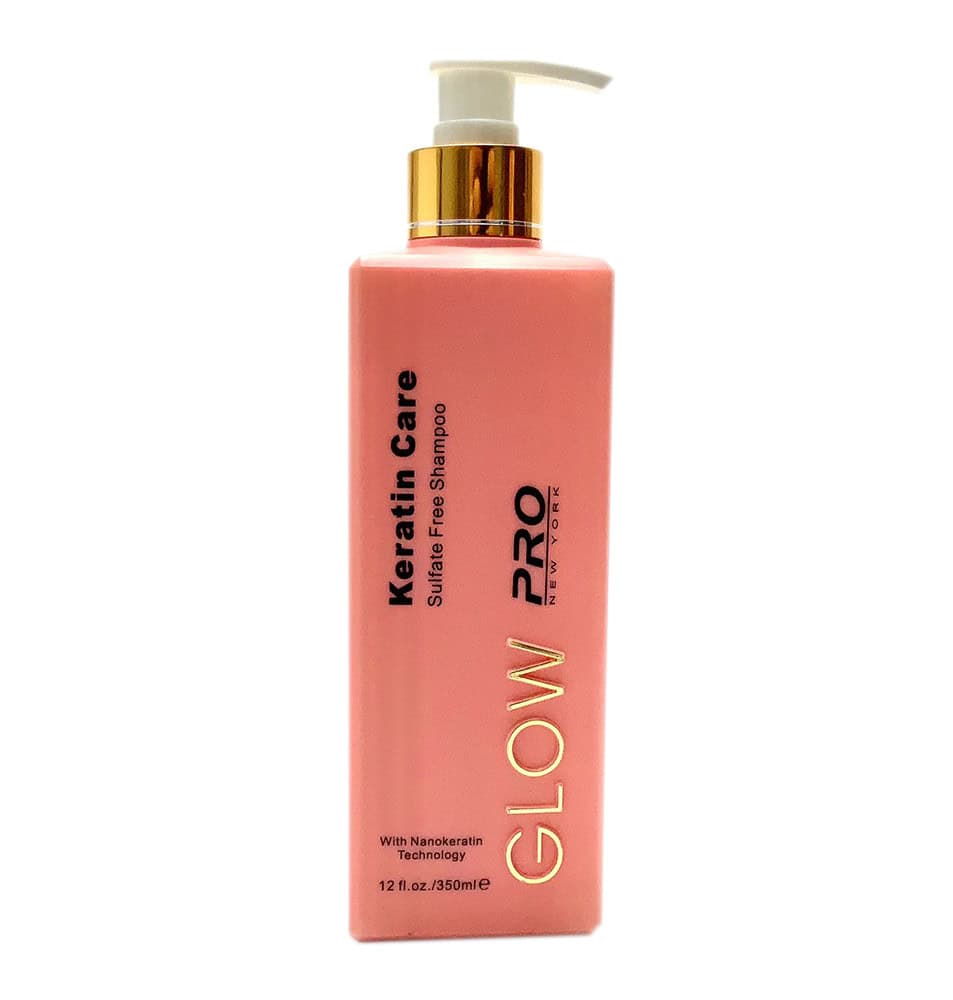 Glow Pro Newyork Shampooing Soin A La Keratine 350ml