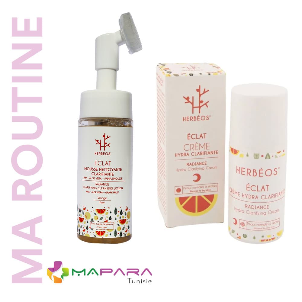 Herbeos Routine Clarifiante Et Eclat