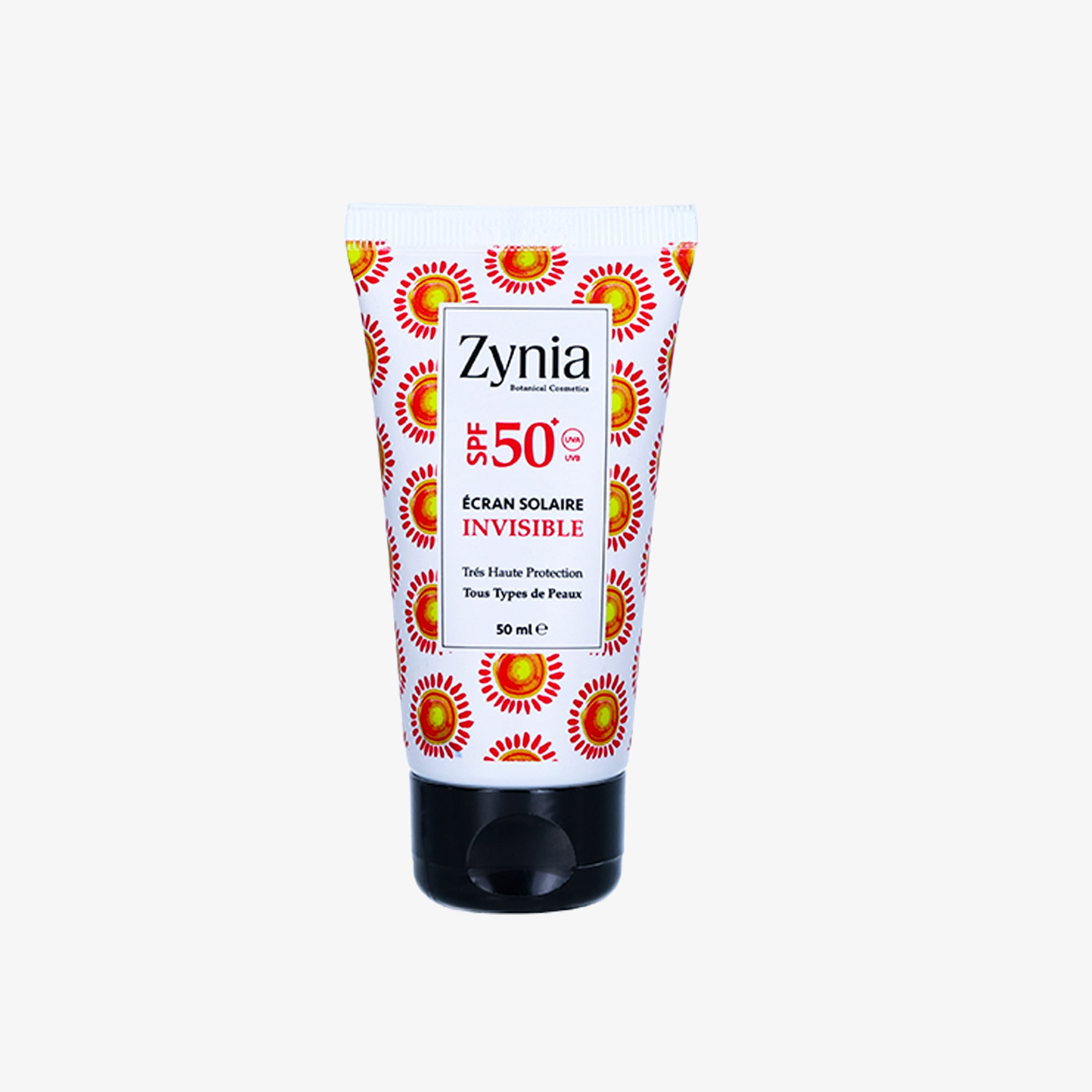 Zynia Ecran Solaire Visage Spf50+ 50ml