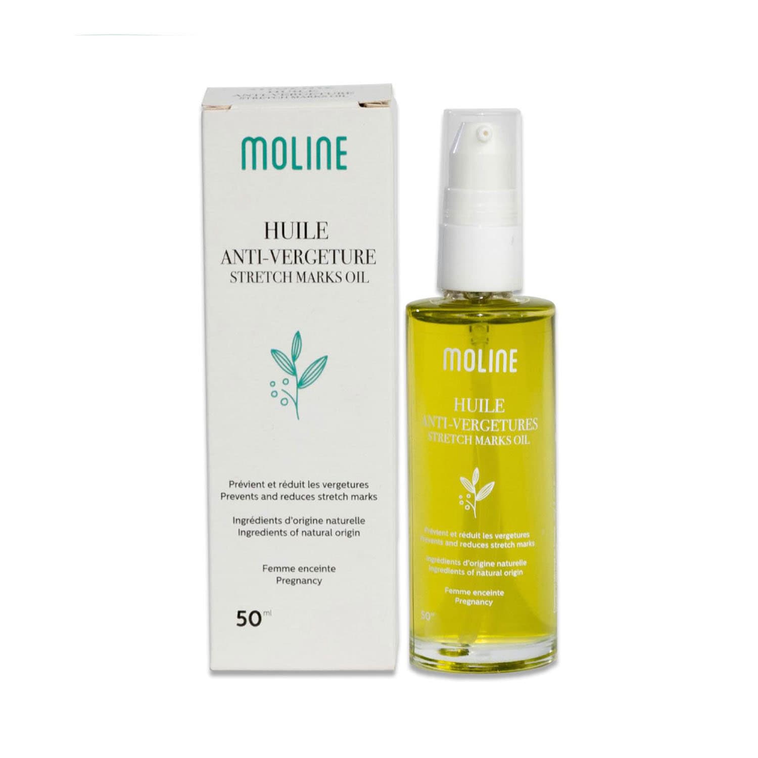 Moline Huile Anti Vergetures 50ml