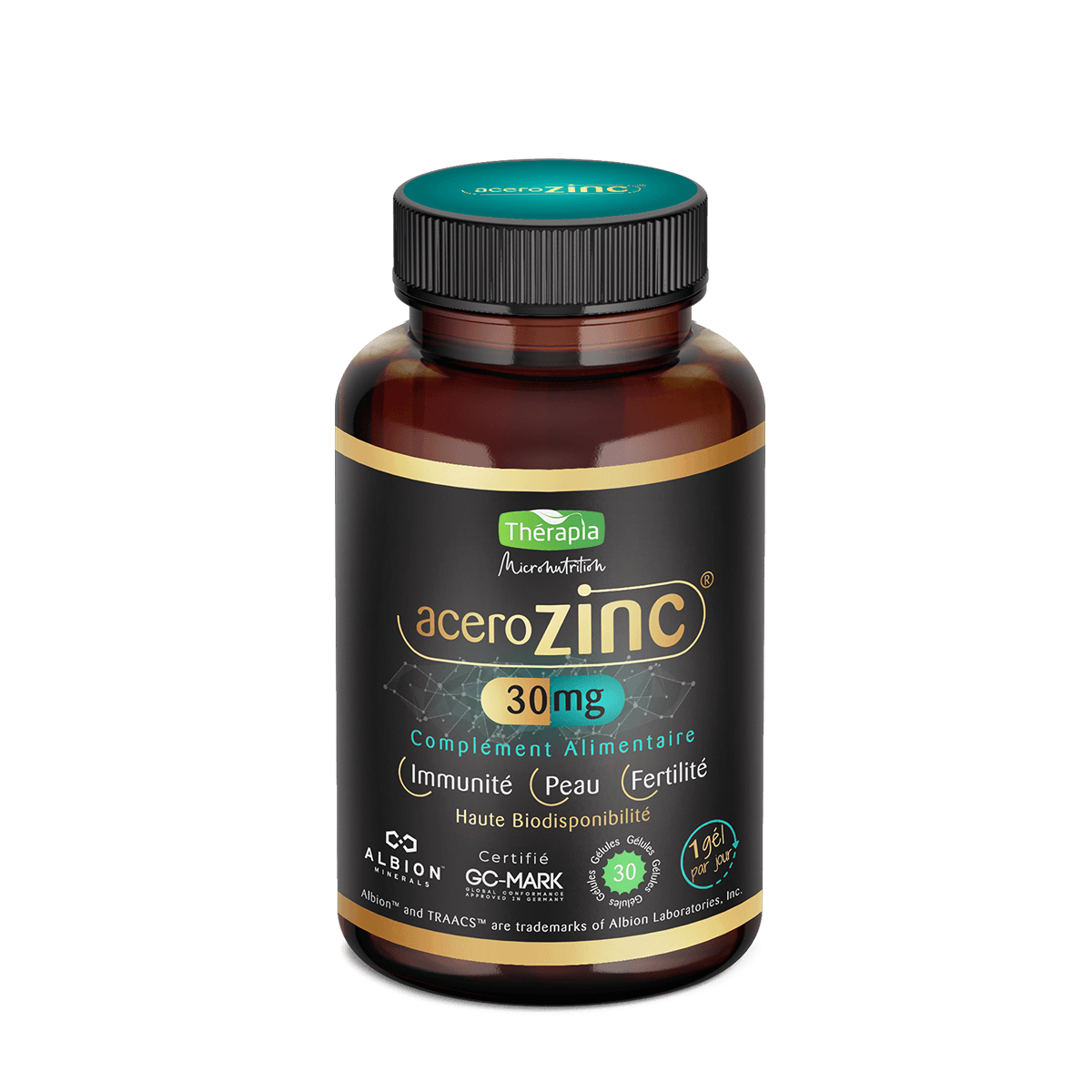 Therapia Acero Zinc 30 Gelules