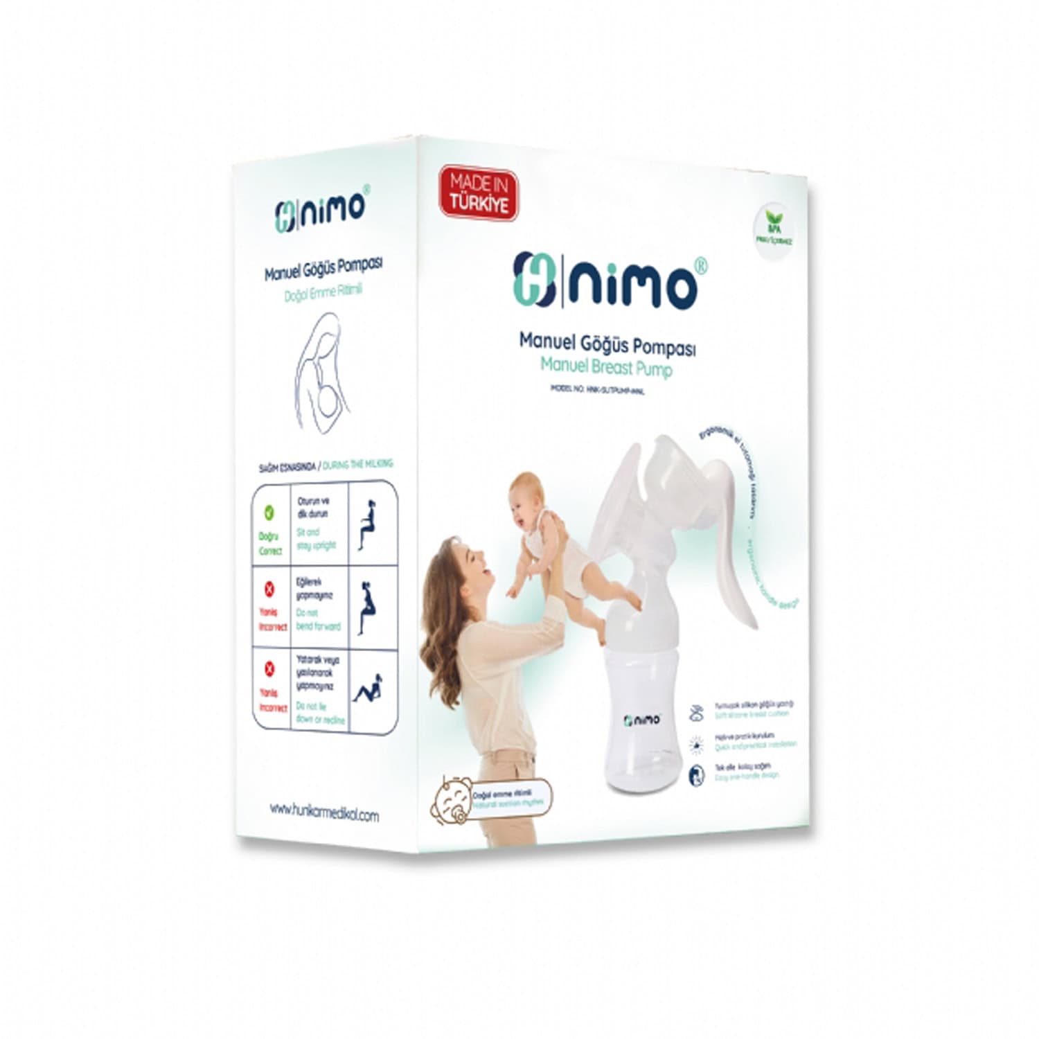 Nimo Tire-lait Manuel
