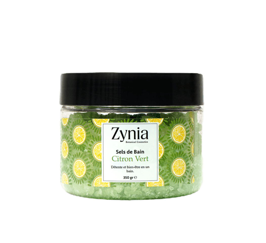 Zynia Sels De Bain Citron Vert 350gr