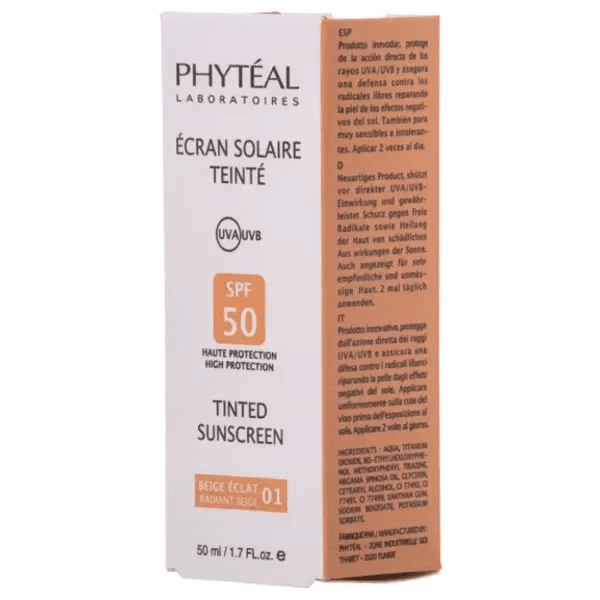 Phyteal Ecran Teinte Beige Eclat 01 50ML