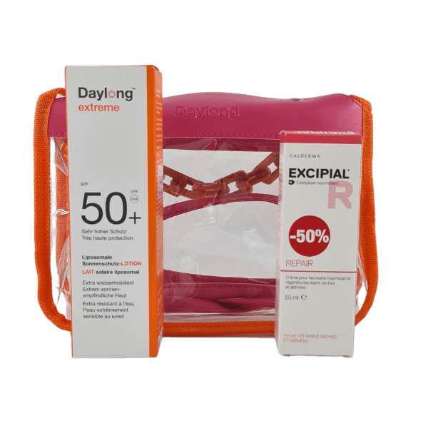 Daylong Ecran Extr 50+100ML+EXCIPIAL Repair Cr Mains 50ML -50%