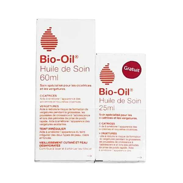 Bio Oil Huile De Soin 60ML + Huile De Soin 25ML Gratuit