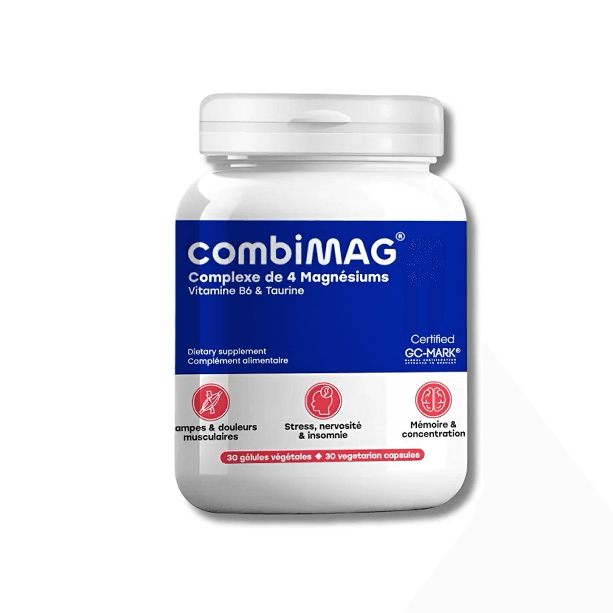 Combimag Complexe 4 Magnesiums Vit B6/taurine B/30