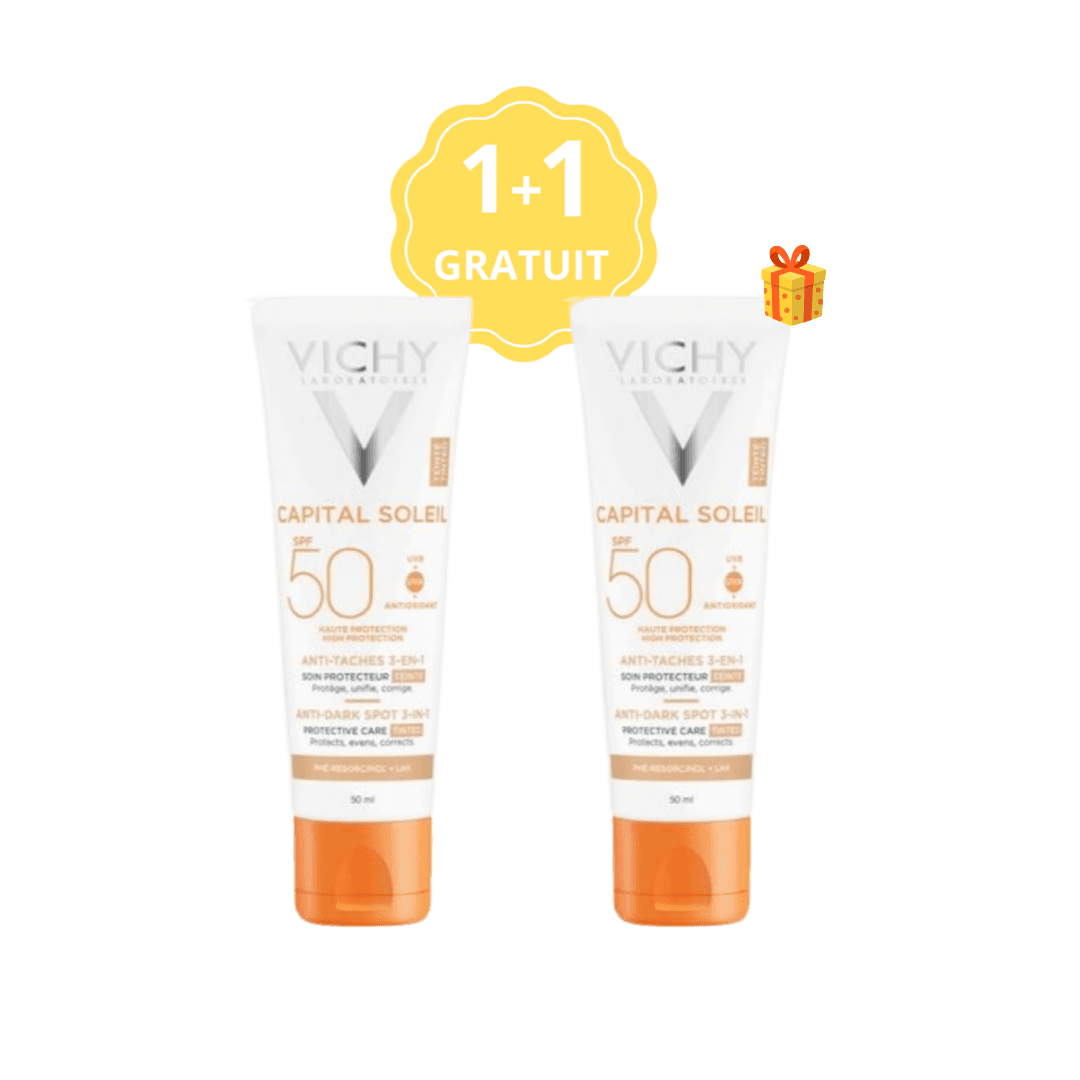 Vichy Ecran Anti Taches 3EN1 Teinte SPF50+ 50ML+1 Gratuit