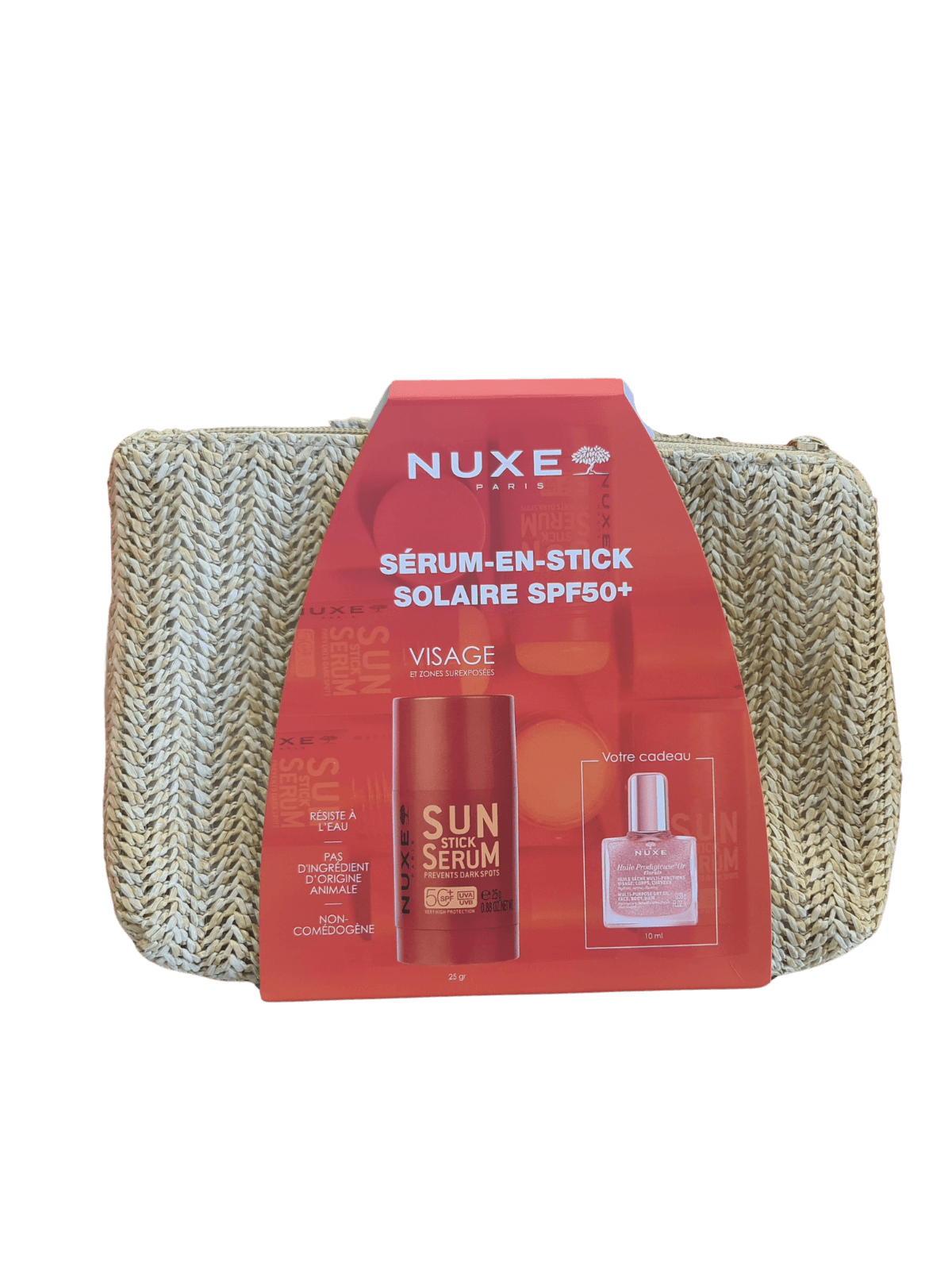 Nuxe Sun Trousse Serum En Stick Solaire Spf50+