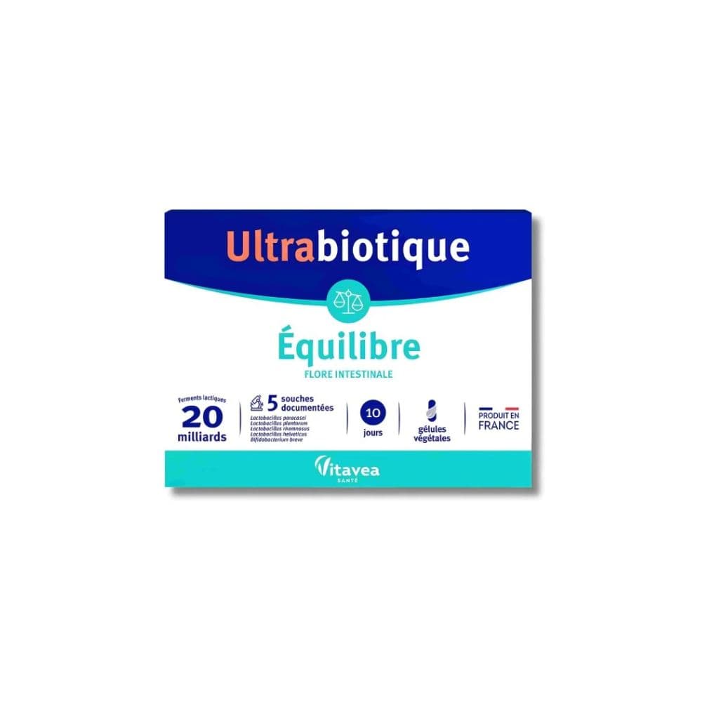 Vitavea Ultrabiotique Equilibre Balance 10 Gelules
